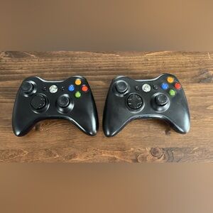 Wireless Black Game Controller for Xbox 360